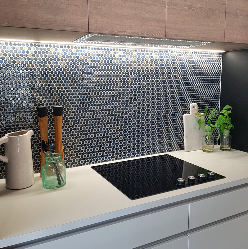 Penny Mosaic Ocean 290mm x 294mm | Sheet