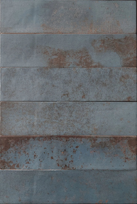 Magnetism Blue 6.3×25cm | m²