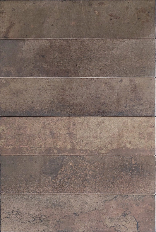 Magnetism Corten 6.3×25cm | m²