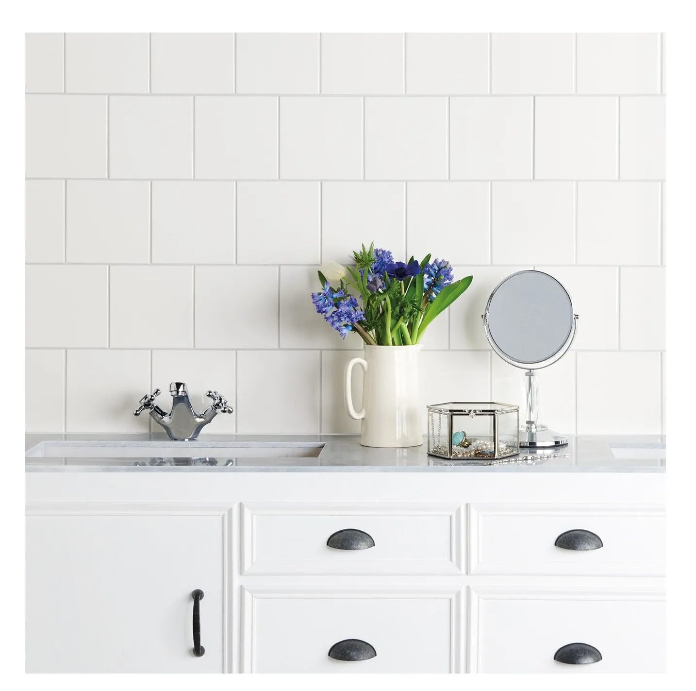 Maxim White Matt 15x15cm | m²