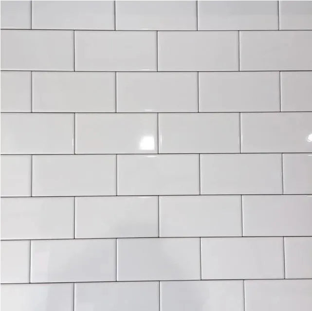 Maxim White Gloss 7.5x15cm | m²