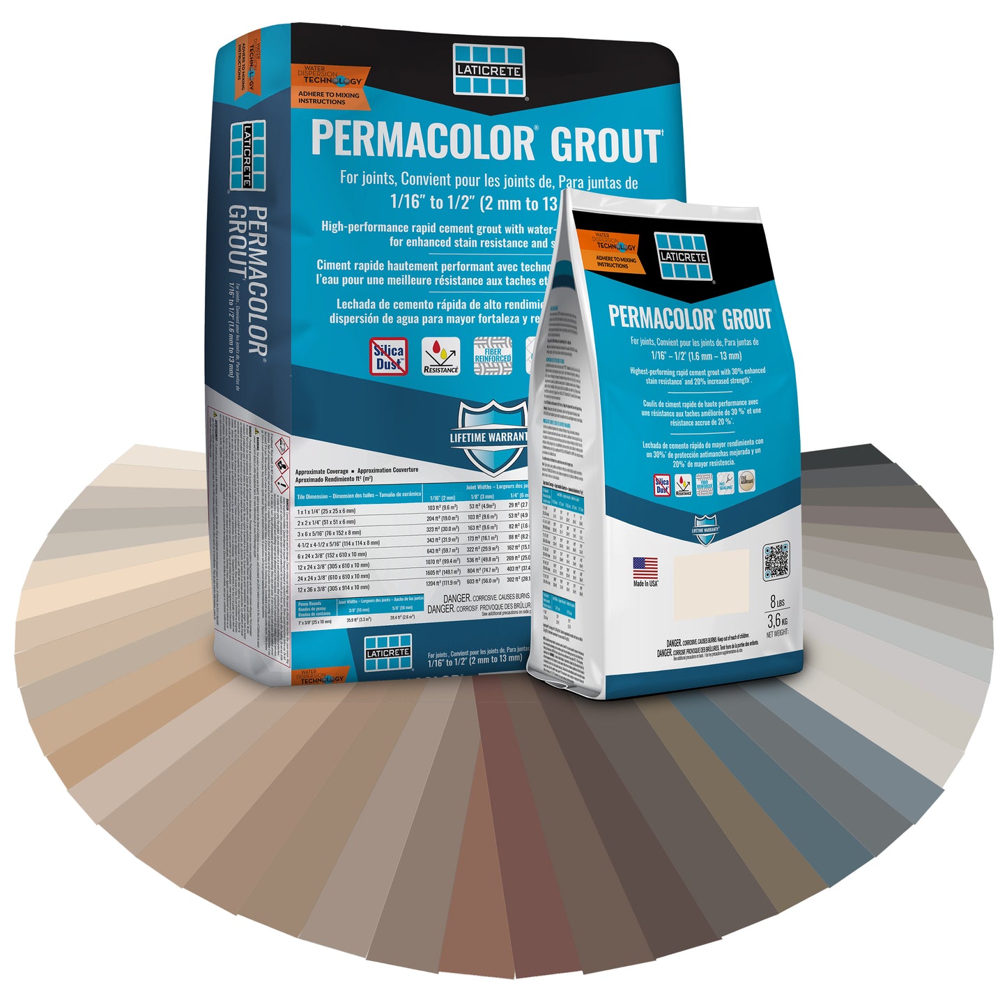 PERMACOLOR Grout (Premium Cementitious Grout 1.5-12mm)