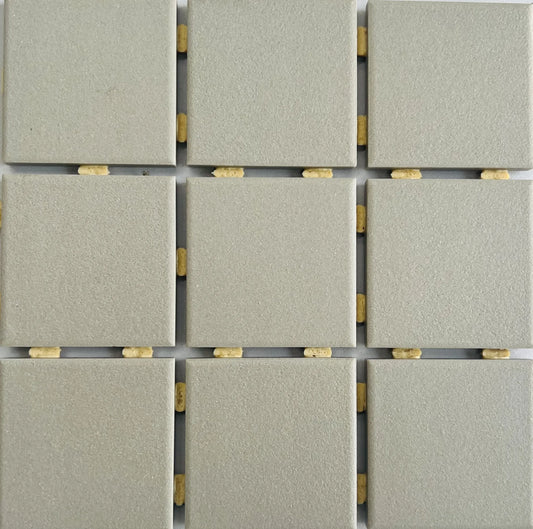 Suki Pale Grey Mosaic 4.8x4.8cm (Dot Mount) | sheet