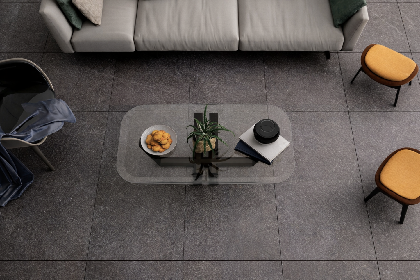 Aspire Coal 60x60cm | m²