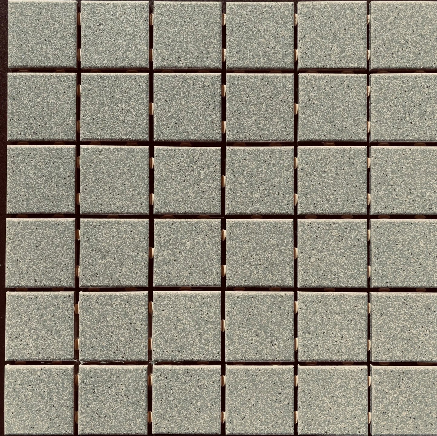 Suki Speckled Grey Mosaic 4.8x4.8cm (Dot Mount) | sheet