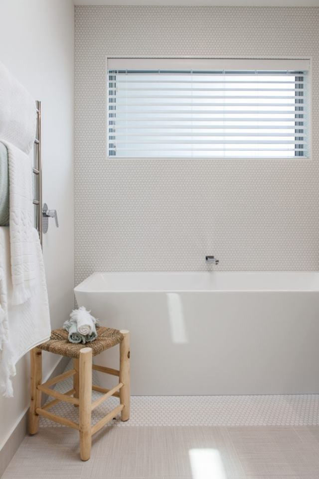Penny Mosaic White Matt 315x310 | Sheet