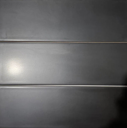 Sassy Matt Black Plain 75×300mm