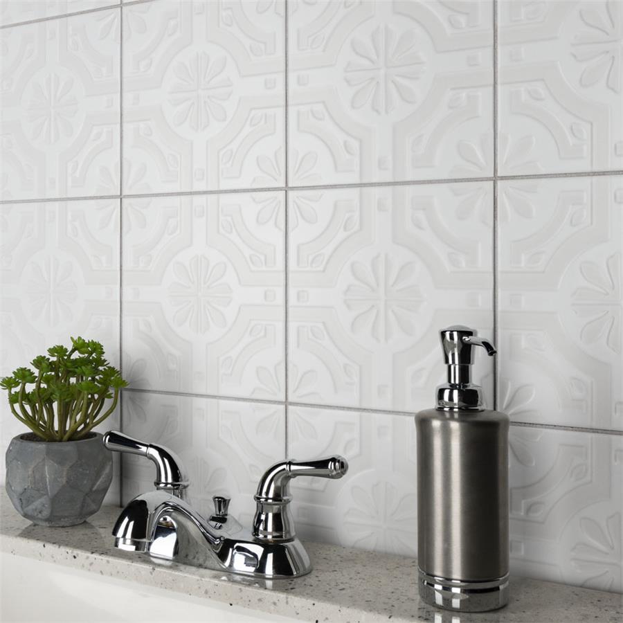 Triplex Real White 20×20cm | m²