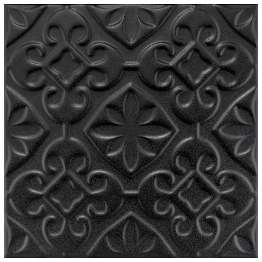 Triplex Valverde Black Wall Tile 20×20cm | m²