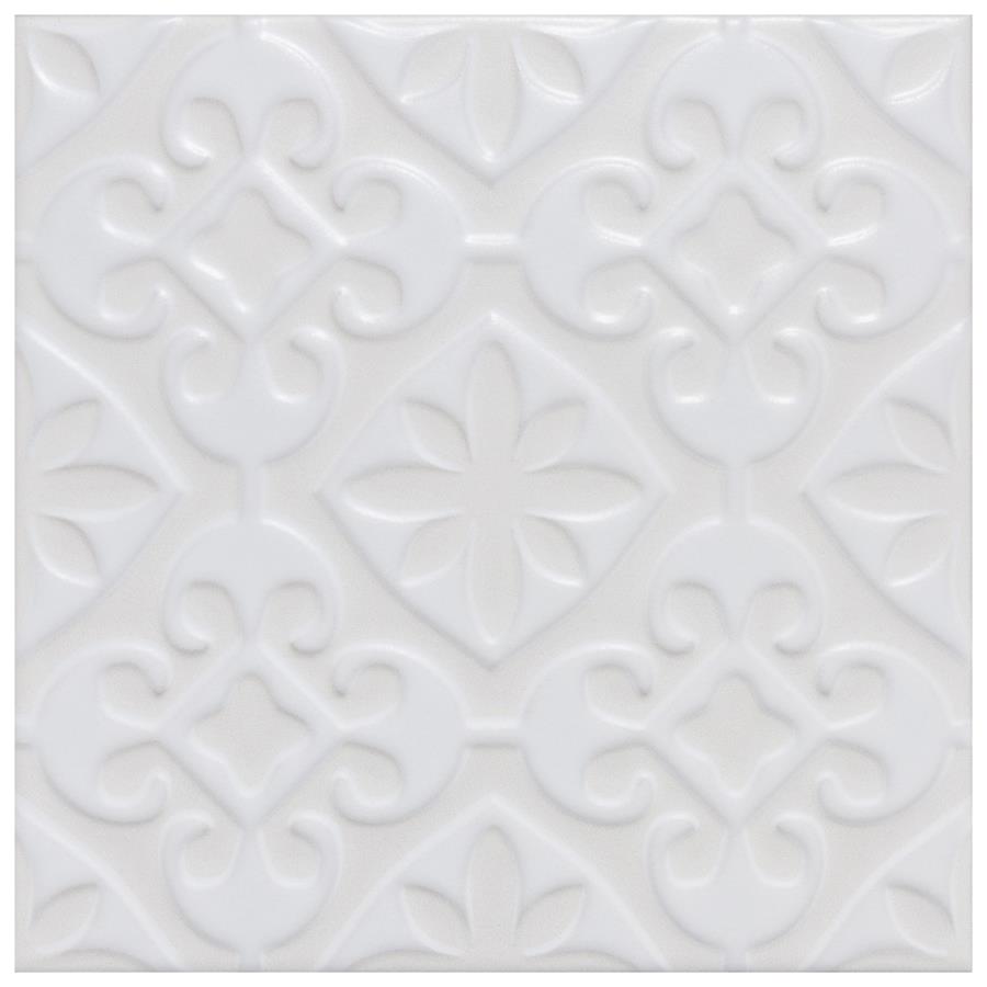 Triplex Valverde White Wall Tile 20×20cm | m²