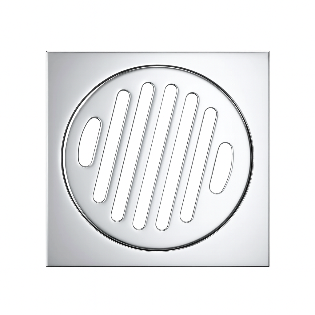 Crome Floor Wastes - Grate Style (85mm/110mm)