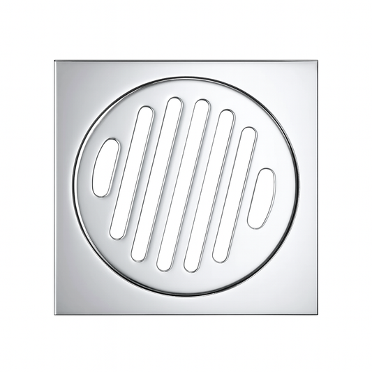 Crome Floor Wastes - Grate Style (85mm/110mm)