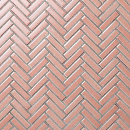 Artisan Mosaics Blush Herringbone 306 × 299 mm | Sheet