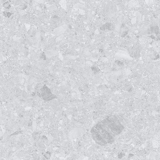 Big Rock Terrazzo Light Grey 60x60cm | m²