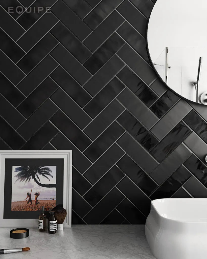 Country Anthracite Gloss 65×200mm