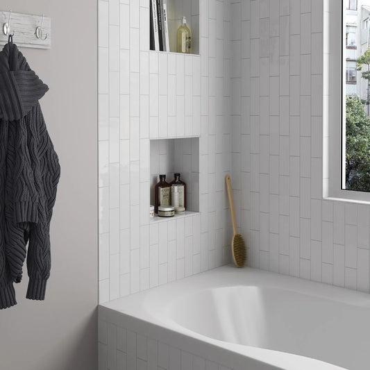 Country Blanco Matt 6.5X20cm | m²