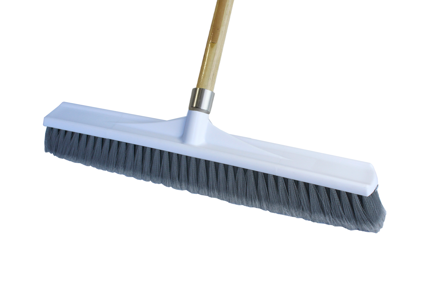 Floor Broom Grey Flagged Poly Fill