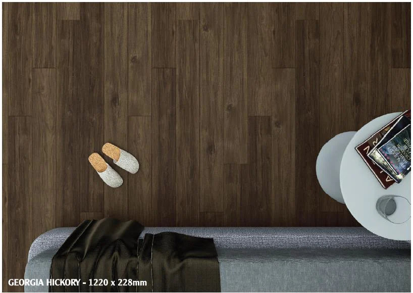SPC Georgia Hickory 22.8X122cm | m²