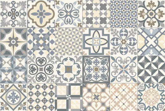 Heritage Blue/Grey 16.5×16.5cm | m²