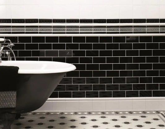 BRILLIANT BLACK GLOSS 10X20 - SQM 