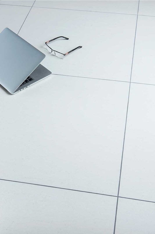 CLEAR WHITE MATT TILE 60X60 - SQM