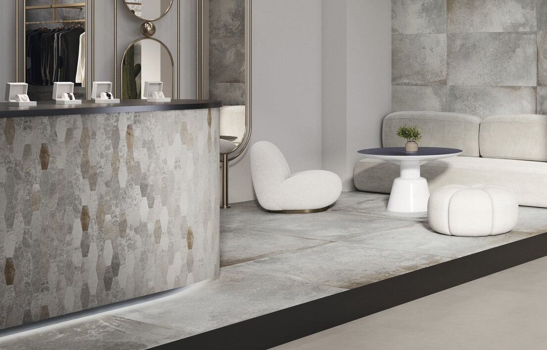 REEF WHITE MATT TILE 60X60 - SQM