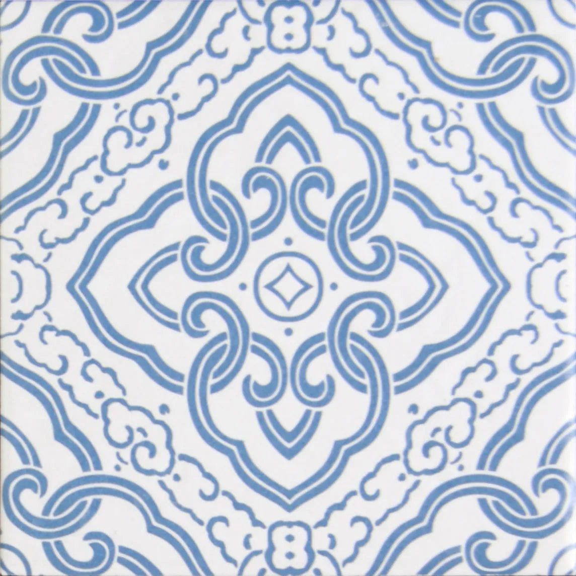 Moroccan Blue 15X15cm - Each