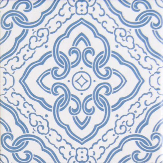 Moroccan Blue 15X15cm - Each
