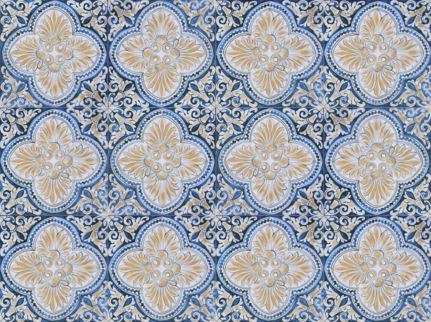 Moroccan Gold 15X15cm - Each
