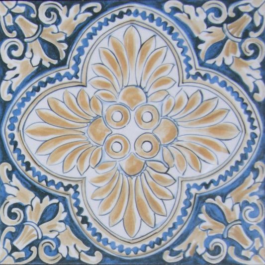 Moroccan Gold 15X15cm - Each