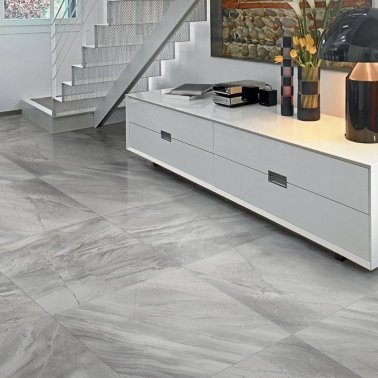 Tivoli Grey Super Gloss 60x60cm | m²