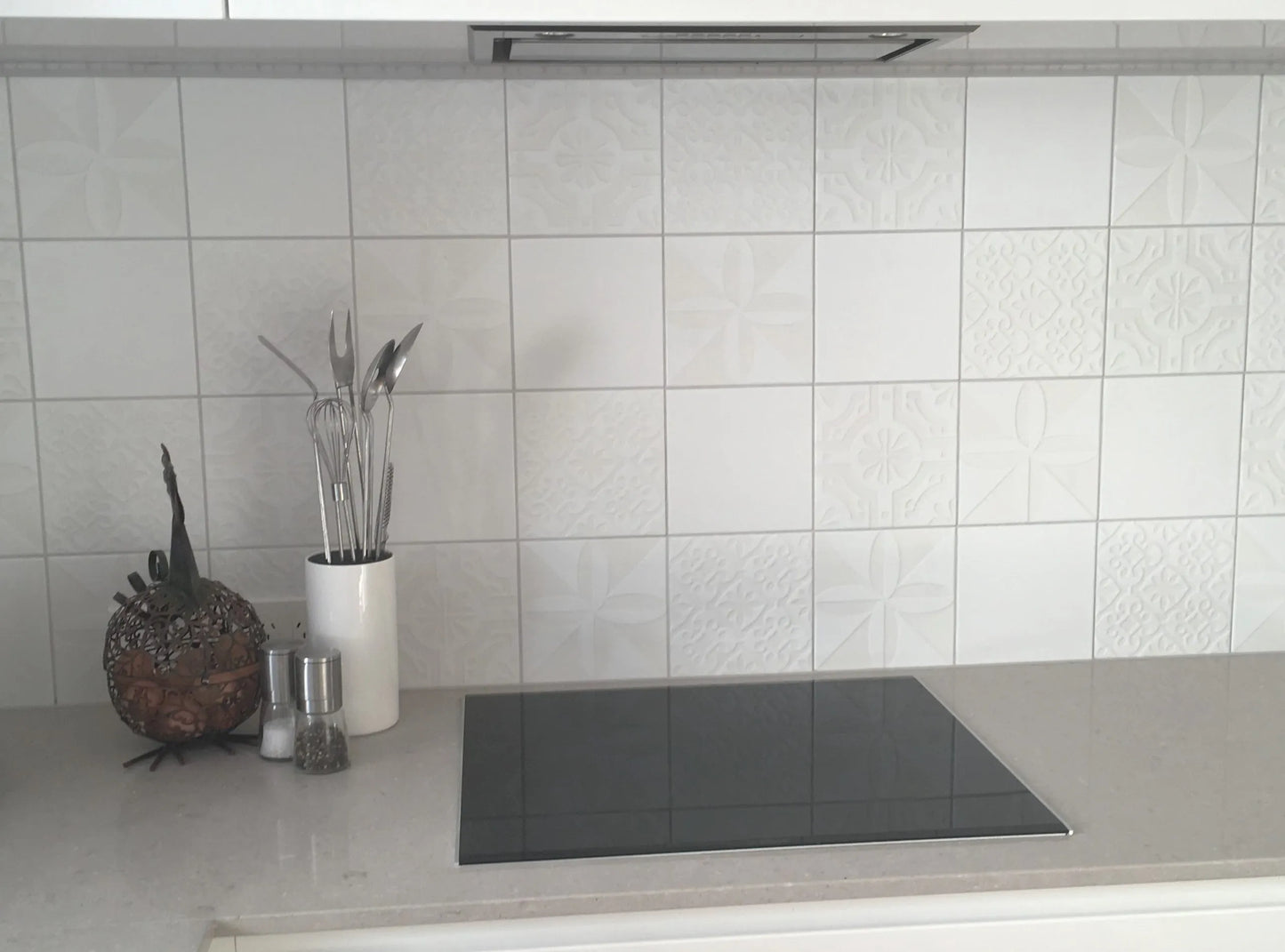 Triplex Plain White 20×20cm | m²