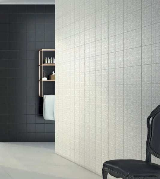 Triplex Plain Black 20×20cm | m²